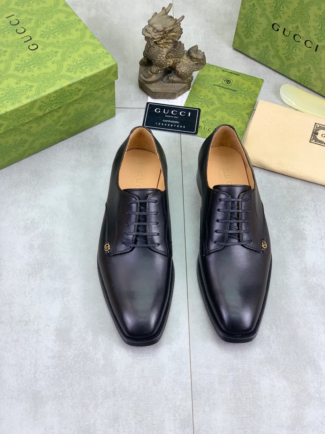 Men's men's shoes 💰P560 [New style] Water dyed cowhide 💰💎💎💎 [Gucci] GUCCI high-end men's formal business leather shoes, original order 1:1! Original imported high-end open-edge beaded calfskin, original metal buckle, imported first-layer cowhide lining for feet. Original outsole, men's shoe size: 39-44 (45 customized) 3️⃣ colors available